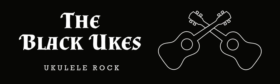 Banner The Black Ukes - Ukulele Rock Cover Band