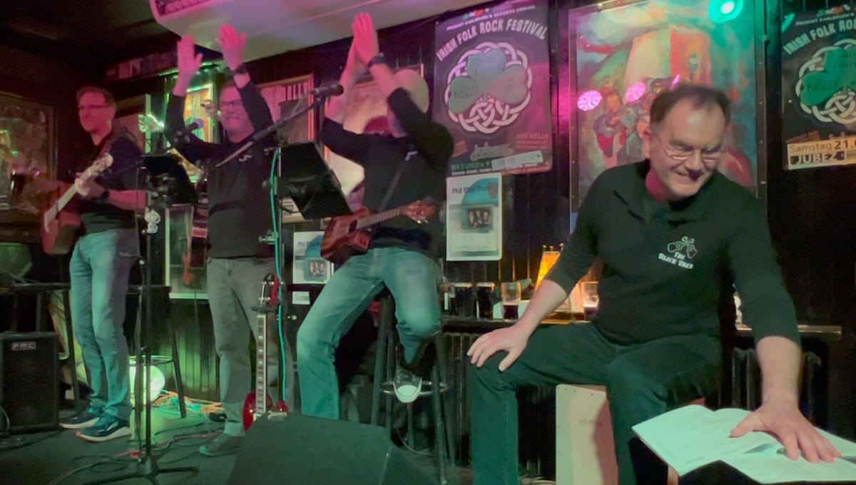Band bei Scruffy's Pub